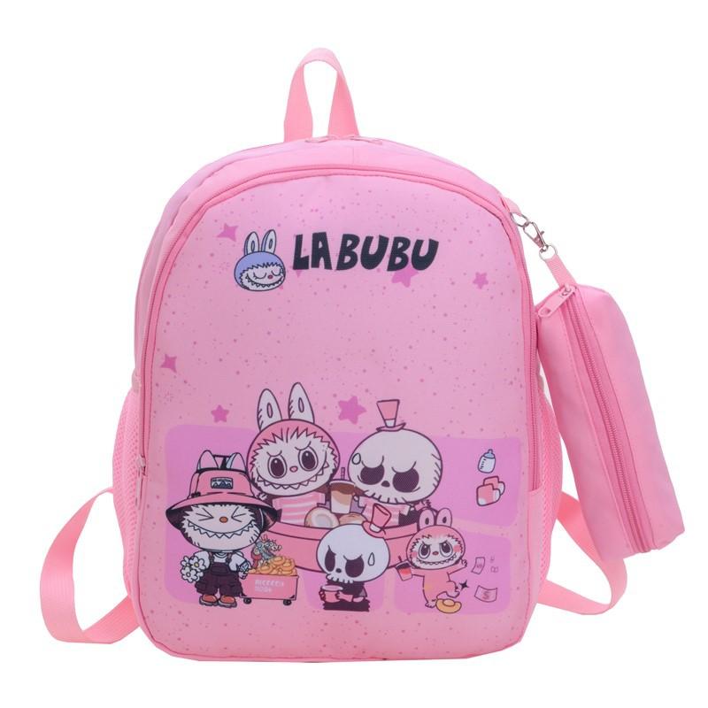 Children'S Backpack Cartoon Anime Cute Printed Boys And Girls Backpack Large Capacity Kindergarten Student School Bag