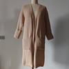 Womens Oversized Knit Cardigan Sweater Long Loose Casual V-Neck Winter Plus Size
