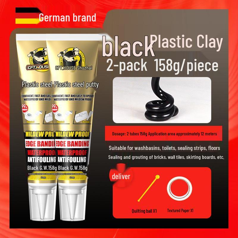 Plastic Steel Waterproof Sealant for Kitchen & Bathroom Gaps