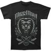 Men's Miss May I Lion T-shirt Small Black