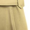 S Max Mara Made In Italy Wool Blend Trench Coat 36 Beige Women Used