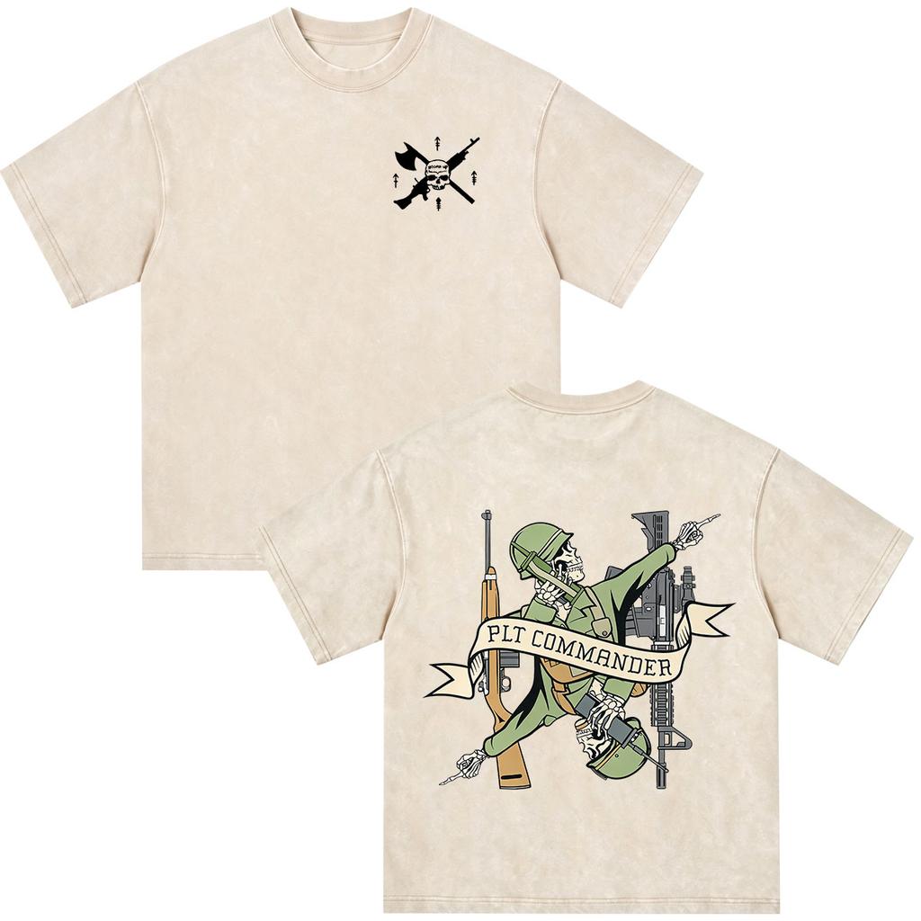 Forward Observations Group Medium Guns Pin Up Vintage Washed Tshirts Unisexs Unisex Fashion Gothic Short Sleeve T Shirt Streetwear