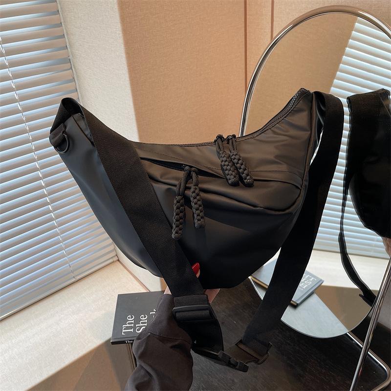 2025 spring new foreign style large-capacity bag fashion trend casual texture women's shoulder crossbody tote bag