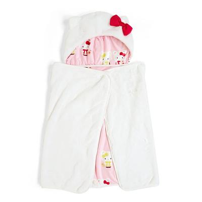 Cobertor com capuz Sanrio Hello Kitty Hello Kitty Hello Kitty Série de aniversário 2022 Personagem 120 x 10 x 97 cm 639095 SANRIO