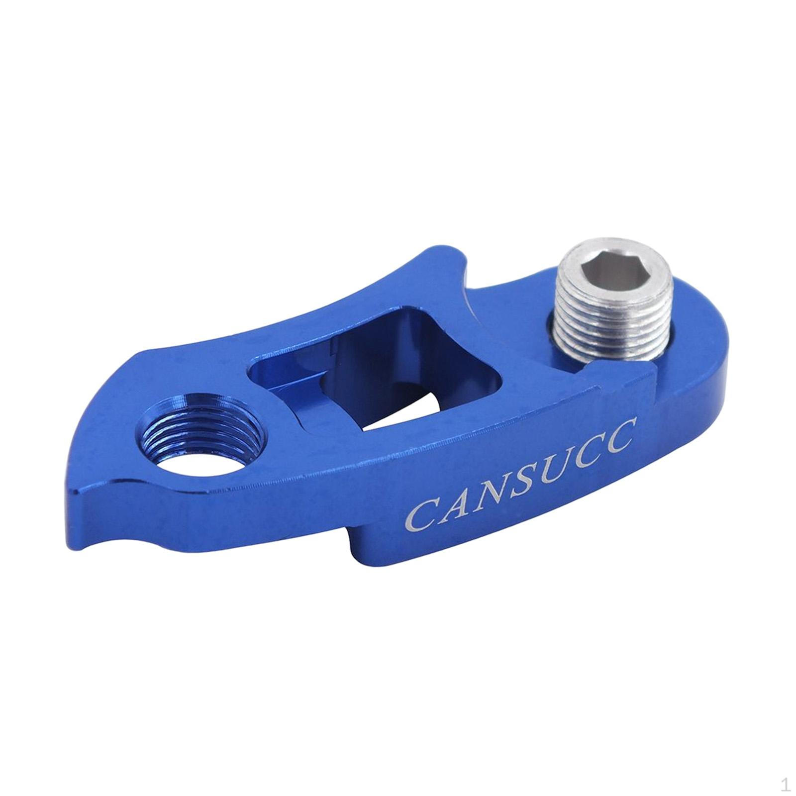 Bicycle Rear Derailleur Hanger Hook Dropout Adapter with Replacement Converter Extension Blue