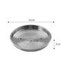 1pc 304 Stainless Steel Handle Plates For Korean BBQ Steak Chips Snacks Kitchen Dining Table Restaurant Decoration Grill Pan