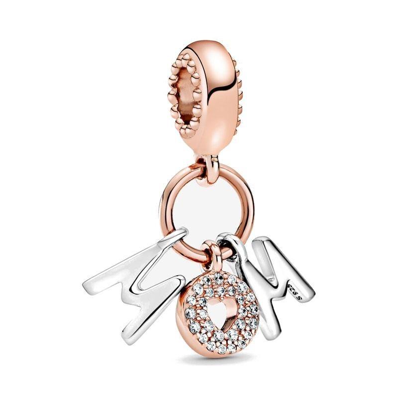 Fine Copper And Rose Gold Plated Sun Crown Pendat Fit Original Bracelet Trinket Necklace Jewelry Sunflower Charms