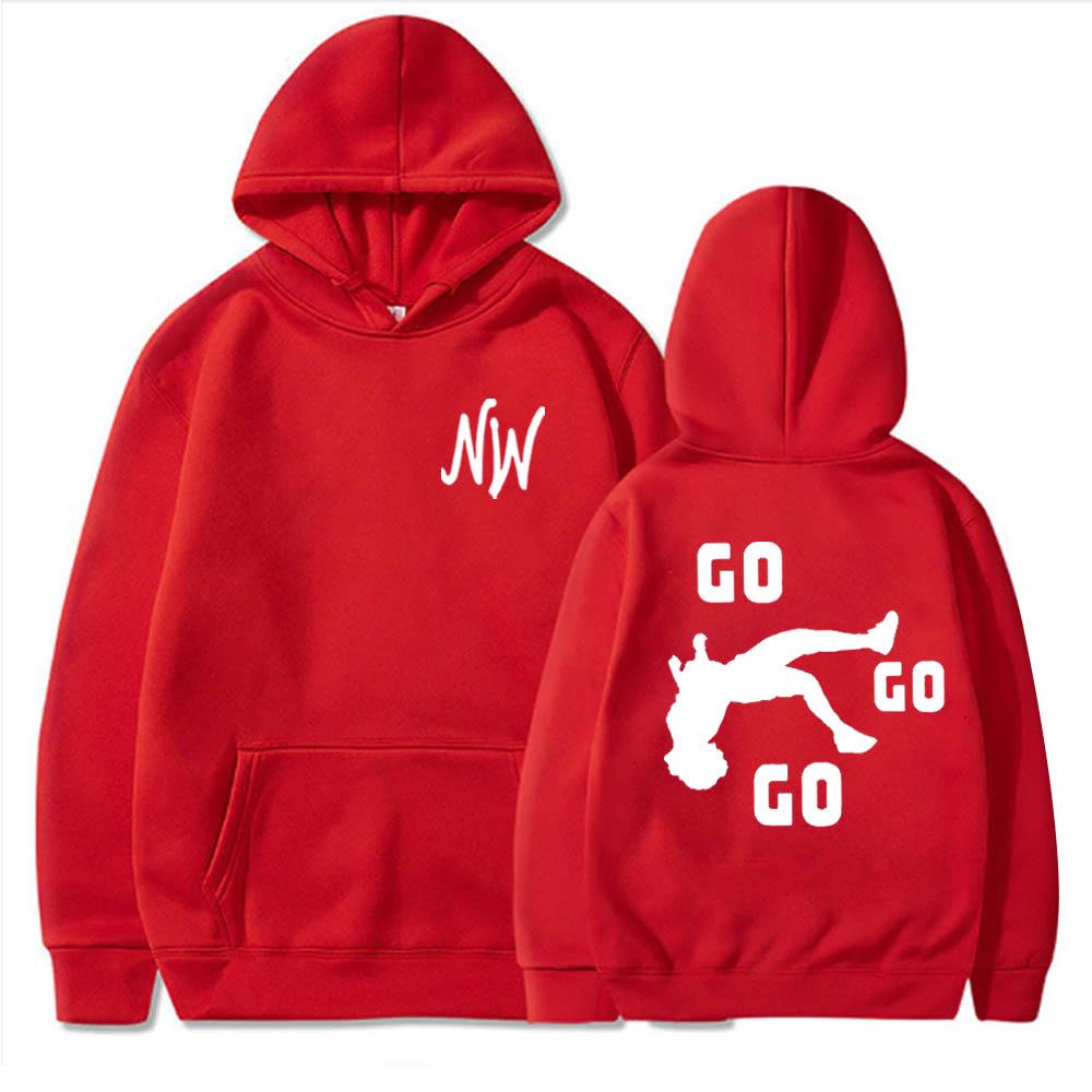 Nidal Wonder Go Go Go Hoodie Nidal Wonder Merch Fan Gift Men Women Harajuku Long Sleeve Sweatshirts S