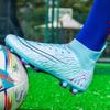 2024 Herren Fußballschuhe Große Größe Ultraleichte Fußballschuhe Jungen Sneakers Rutschfeste AG/TF Fußballschuhe Stiefeletten Unisex