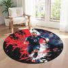 Barcelona Round Office Rug Design for Foyer Dining Room Hallway Outdoor Anti-slip Round Rug Office home decor