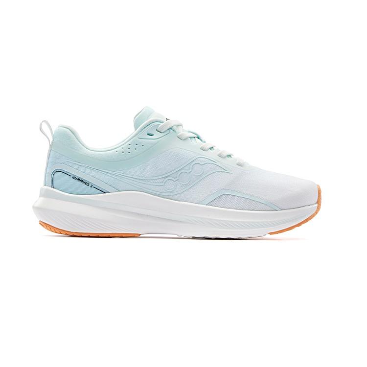 Saucony HUMMING 3 Comfortable Cushioning Abrasion Resistant Low top Training Running Shoes Unisex Green S28189-1