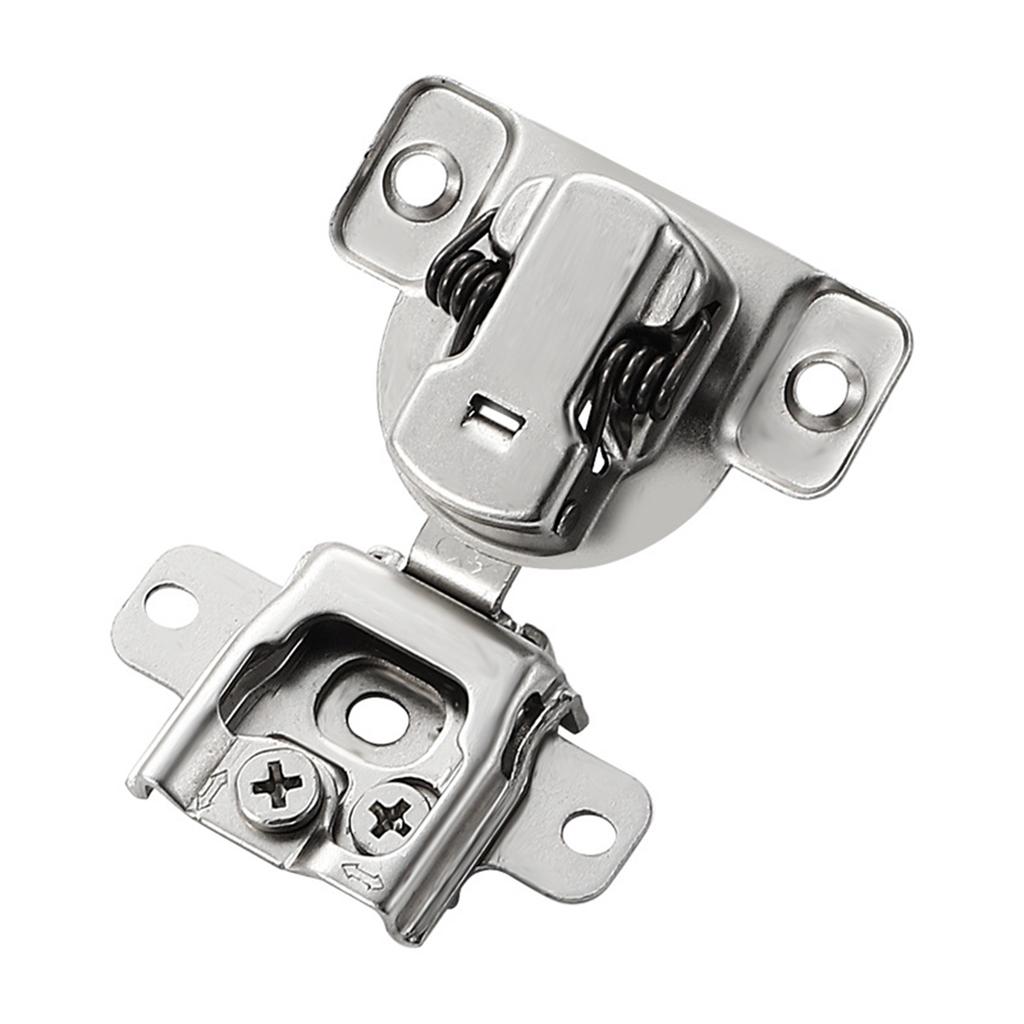 Kitchen Cabinet Hidden Hinges Hydraulic Damping Cold-Rolled Steel Invisible Cushioned Door Hinge for Doors Window Accessories