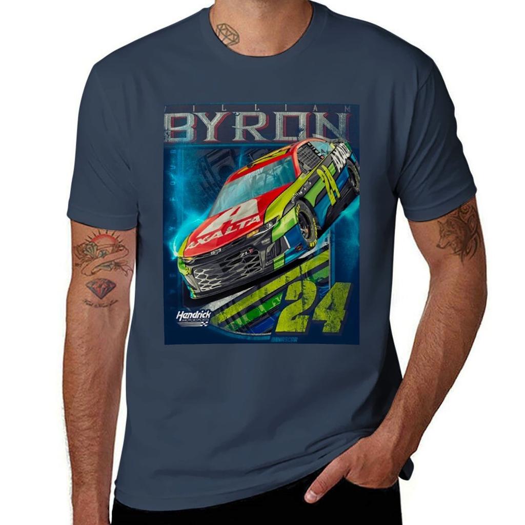 William Byron T-Shirt T Shirt for Man 100 Percent Cotton Printed T Shirts for Man Man T Shirts Graphic T-Shirt