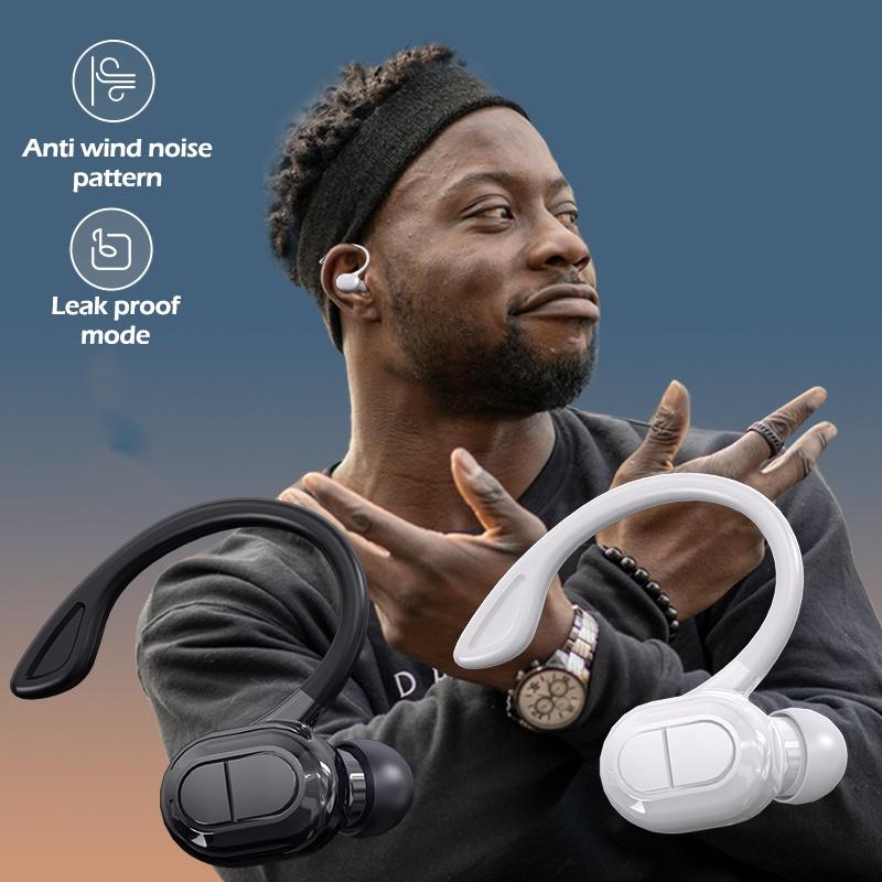 Y8 Bluetooth 5.3 Single Ear Bluetooth Wireless Earphone Ear Hook Bluetooth Headphone