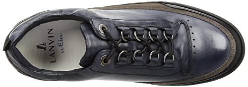 LANVIN en Bleu Herren Sneaker Boots 86480, BLAGRY, Größe 26,0 cm