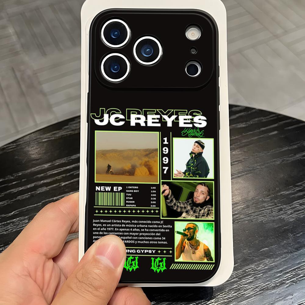 Rapper J-JC Cool Reyes Hot Phone Case For IPhone 17 Pro Max 16 15 14 Pro Max 13 11 X Xs Xr 8 7Plus Silicone Cover