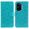 For Honor 400 Case PU Leather Mandala Imprinted Design Wallet Phone Cover
