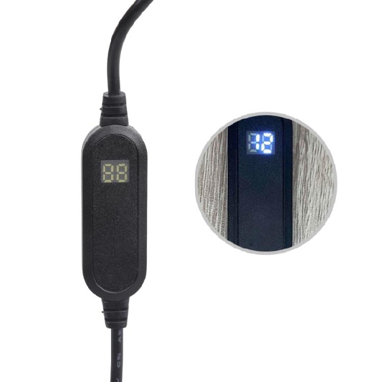USB To 12VDC Charging Cable With LED Voltages Indicator For Computer Fan Router Surveillances Camera System
