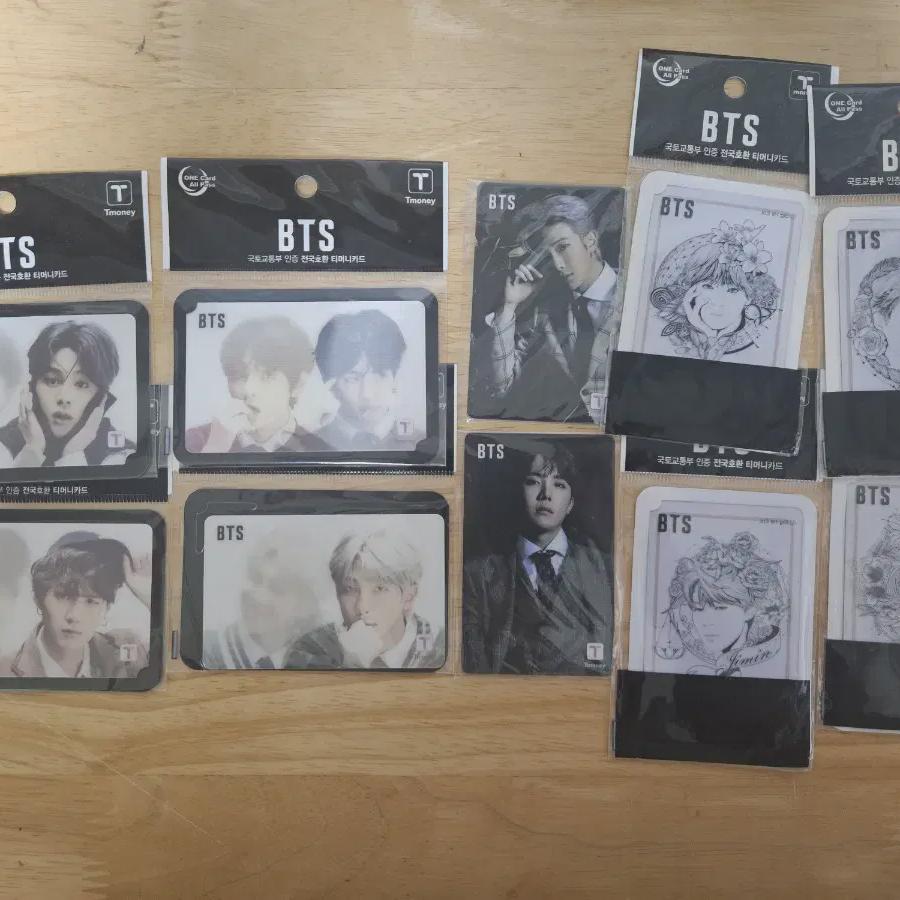 

Bts Bts Tmoney Card Batch V Sugar J-hop Jimin Jin Jungkook Rm