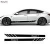 Tesla Model 3/Y/X Side Skirt Car Body Decals