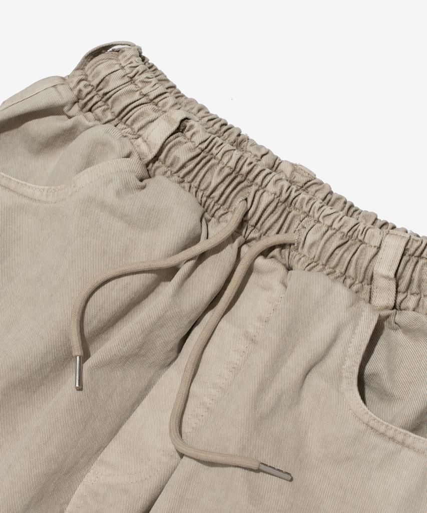 CARGOBROS High Curved Pigment Pants (Beige)