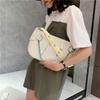 Lässige Achselhöhlen-Hobo-Tasche Retro-Designer-Damen-Reise-Ketten-Clutch-Geldbörse und Handtasche Damen Kleine Nylon-Achsel-Schultertasche