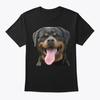 Rottweiler Face T Shirt Made In the USA Size S To 5XL