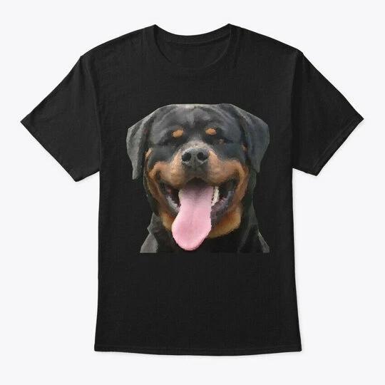 Rottweiler Face T shirt Made in the USA Size S to 5XL S
