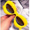 Mote Candy Color Solbriller Utendørs Kvinner Punk Hip Hop Solbriller Eyewear LXY