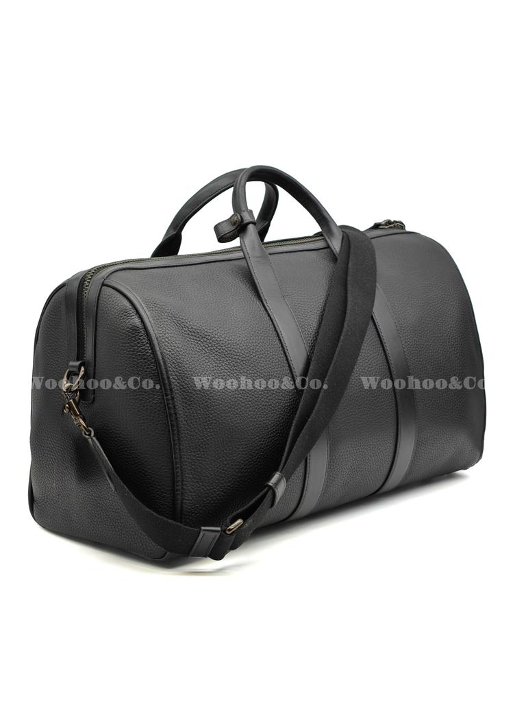 Coach Gotham 45 Zipper Closure Adjustable Shoulder Strap Pebble Leather Tote Shoulder Travel Bag Men Bags CV957-BLKA
