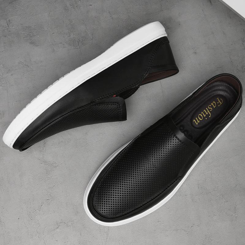 Breathable Men Casual Shoes Versatile Sneakers New Lace-Up Man Flats Summer Loafers Men  Slip On Shoes Lightweight Driving Shoes