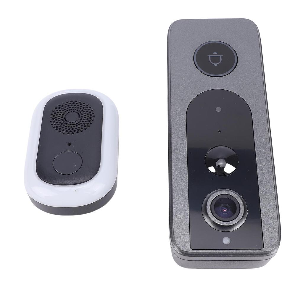 Video Doorbell IP65 Rain Proof HD Wide Angle 2 Way Talk Long Battery Life Wireless Doorbell Camera with APP for Home