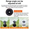 Lawn Sprinkler with Spike Base Ground Insert Water Sprinkler Adjustable Garden Sprinkler for Yard Patio Lawn Grass Irrigation