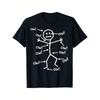 Men's 'Ow' Funny Chronic Pain Awareness Graphic Tee, Menswear Tops, Round Neck