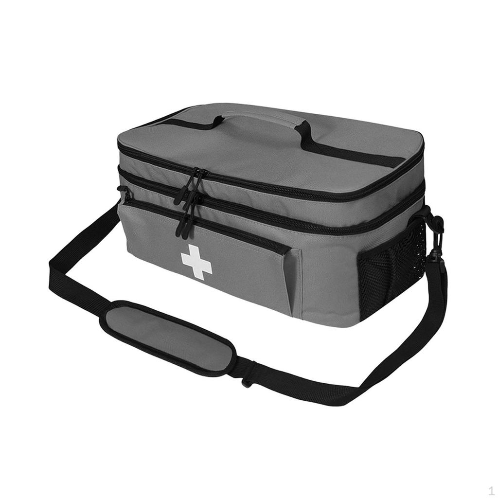 Empty , Emergency Organizer, Storage Bag, Multifunctional Portable for Travel, Gym