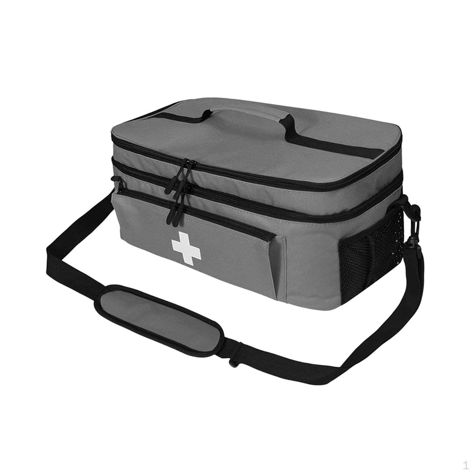 

Empty , Emergency Organizer, Storage Bag, Multifunctional Portable for Travel, Gym