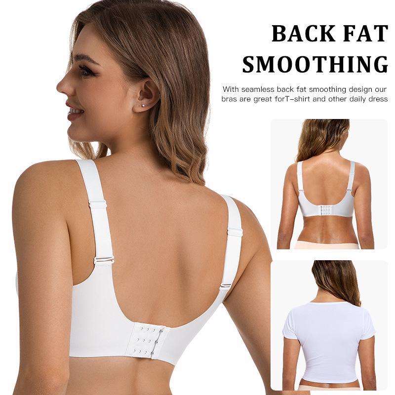 Women's Push-Up Seamless Wireless Tank Top Bra for Small Breasts - Comfortable, Fixed Cups, Anti-Sagging, Plus Size, European & American Style