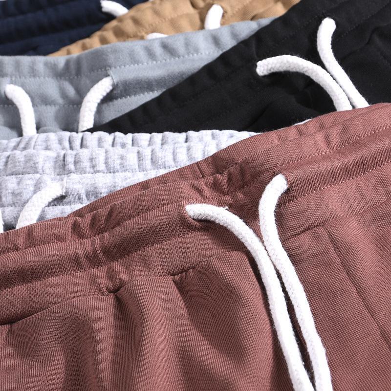 Macaron Color Casual Summer Sports Shorts - Terry Cotton, Loose Fit, Unisex Style