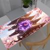 Computer Mouse Pad Pokemon Pikachu Gengar Gaming MousePad Large Mouse Pad Gamer Keyboard Pad XXL PC Desk Mat Tapis Souris