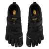 Vibram FiveFingers M black series 5-finger shoes, all-round model, V-Train 2.0 [20M7701 SS20], men's gym, fitness, training, running, sneakers,