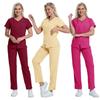 Women's Breathable Sweat-Absorbent Scrub Suit for Oral Hospital 