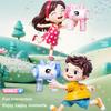 Unicorn Bubble Blower With Bubble Solution, Kids' Electric Automatic Bubble Gun Toy