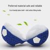 Durable Latex Football Dog Toy: Large Bite-Resistant, Sounding Ball for Molar Play