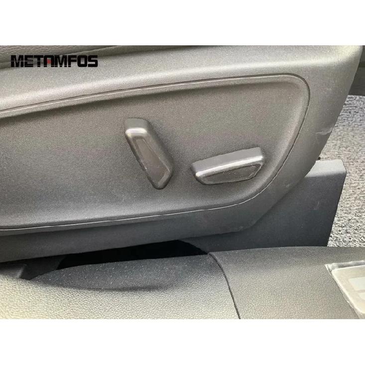 Seat Adjustment Knob Control Button Cover Trim For Ford Kuga Escape -2024 2025 Carbon Fiber Interior Accessories Car Styling