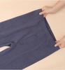 Men's and Women's High Waist Winter Velvet Lined Pants: Thickened Knee Pads, Warm Cotton Wool Base Layer, Autumn Thread, Silk Touch.