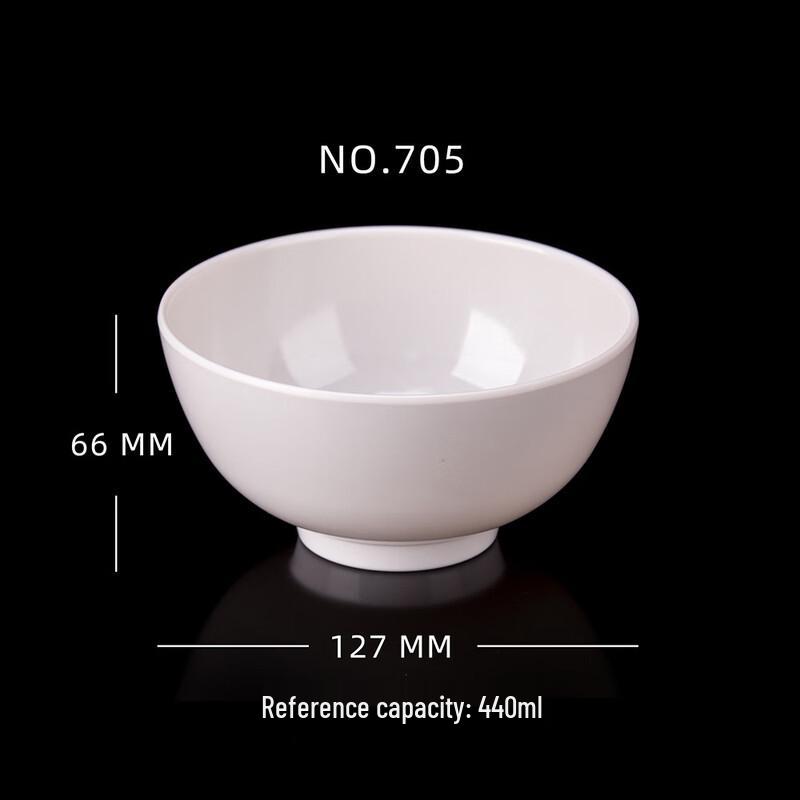 

ZISIZ Melamine Soup Bowl