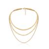 Chic Bohemian Multi-Layered Clavicle Necklace - European & American Hip-Hop Style