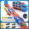 Folding Truck & Toy Car Race Track Set - Gift for Boys' Birthdays