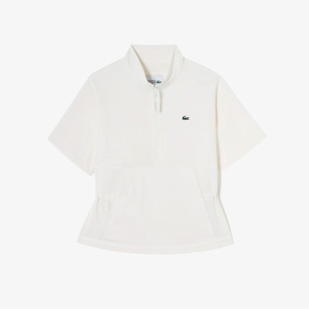 Lacoste Women's Silhouette Short-Sleeve Woven Anorak BF710E-56G70V