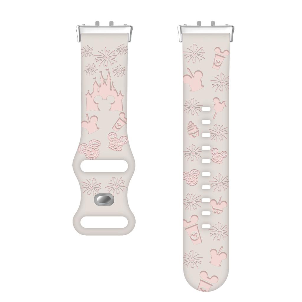 Grawerowany silikonowy pasek do Samsung Galaxy Fit 3 Miękka opaska na nadgarstek z TPU do inteligentnego zegarka Samsung Galaxy Fit 3 Pasek do zegarka